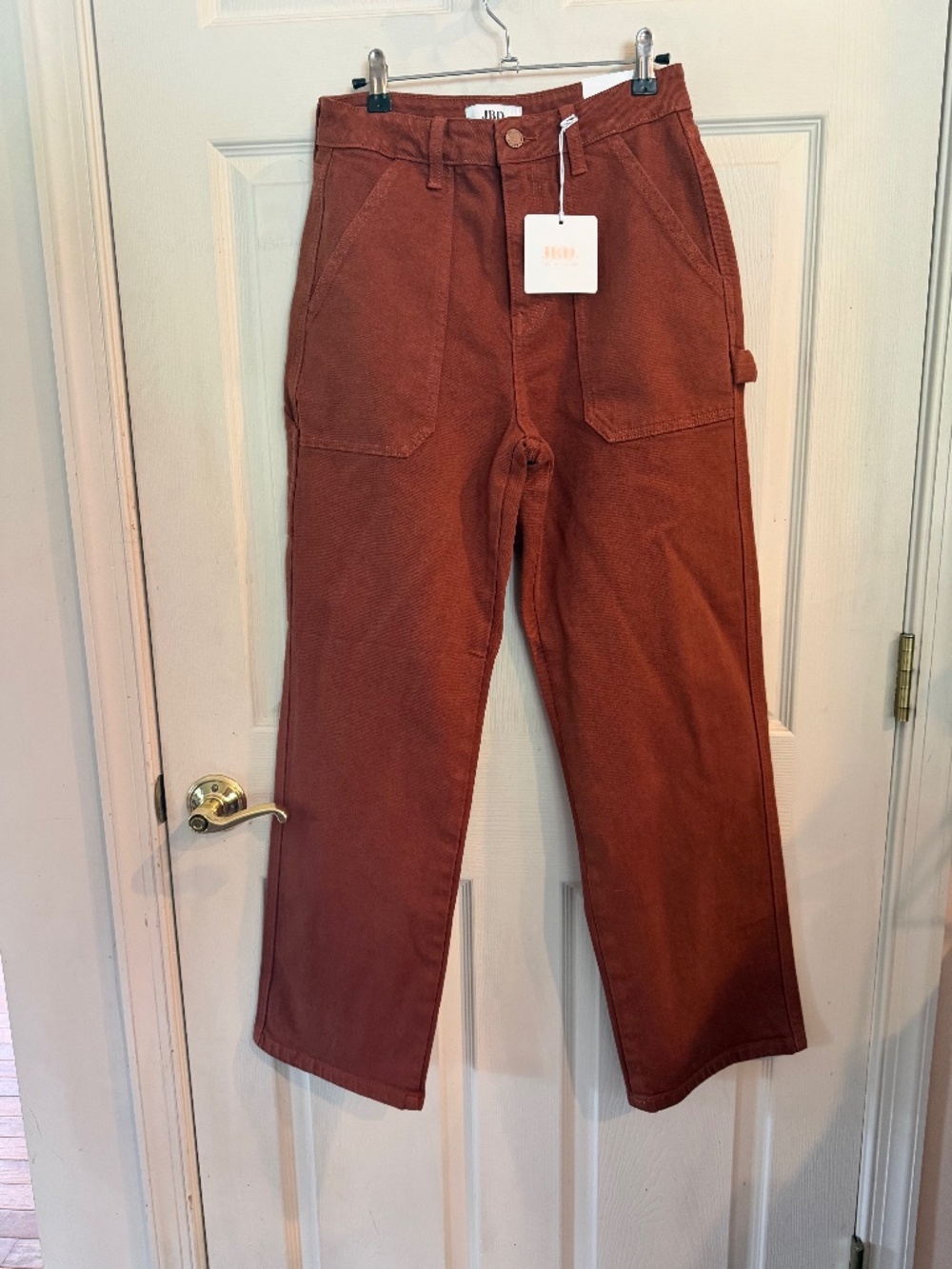 NWT JBD  rust carpenter jeans size 27